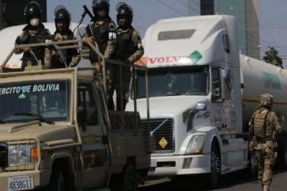 Caravana de oxígeno custodiada por militares