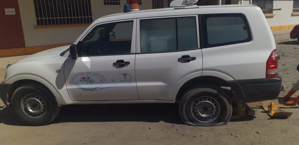 Pacientes con Covid-19 en Vichuloma afectados por bloqueos