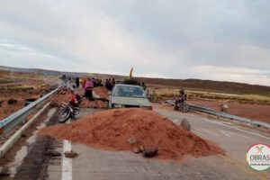 Obstáculos en el paso de convoy con oxígeno medicinal