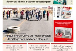 Edición PDF La Patria del 12 de agosto de 2020