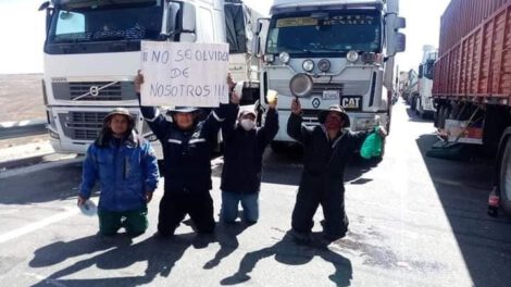Desbloqueo en Oruro