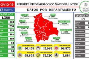 Reporte epidemiológico diario sobre nuevos casos positivos de Covid-19
