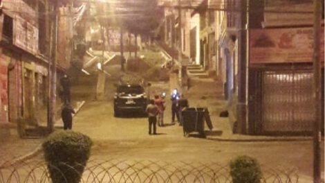 Atentado sede COB en La Paz