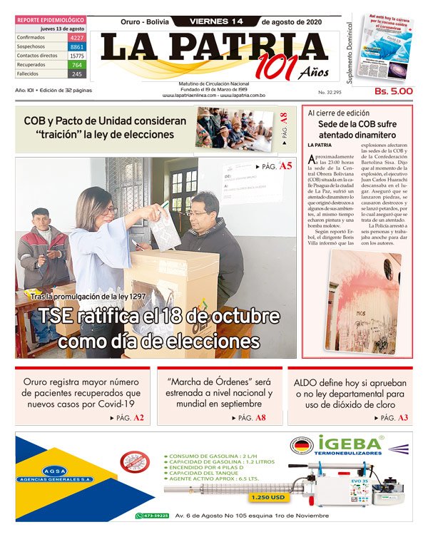 Edición PDF La Patria