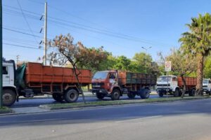 Cierre del ingreso al botadero de K‘ara K’ara