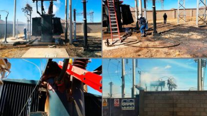 Atentado a subestación en Oruro