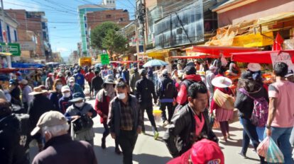 Covid-19 en Bolivia supera los 100 mil casos