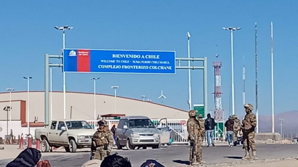 Tiroteo en la frontera con Chile