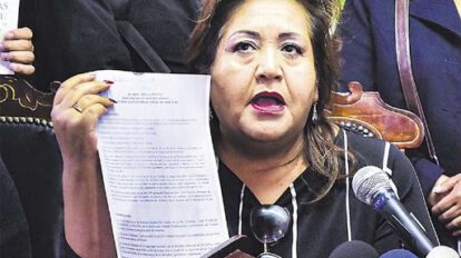 Ley de impunidad presentada por la diputada Betty Yañíquez