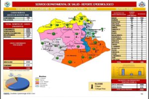 Reporte epidemiológico diario Covid-19 Oruro
