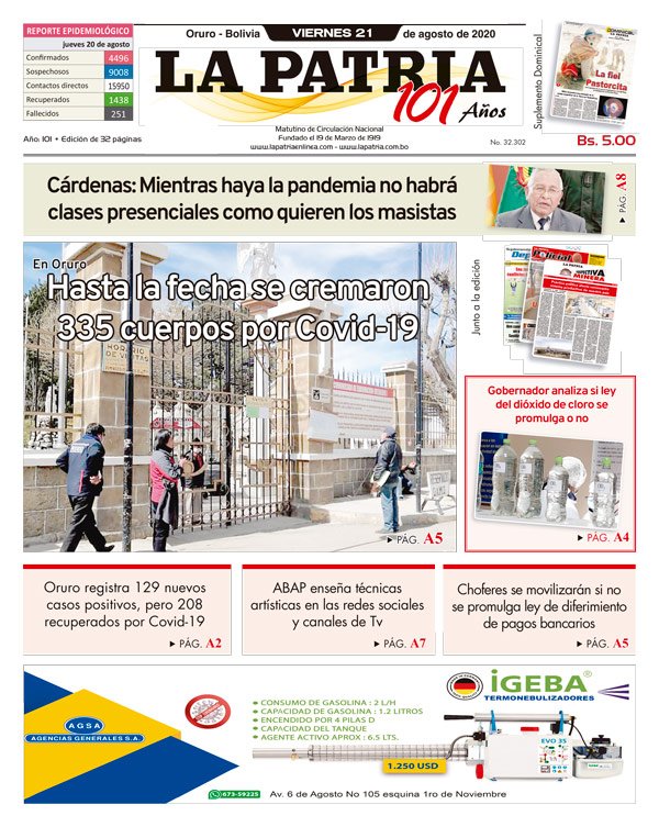 Edición PDF La Patria