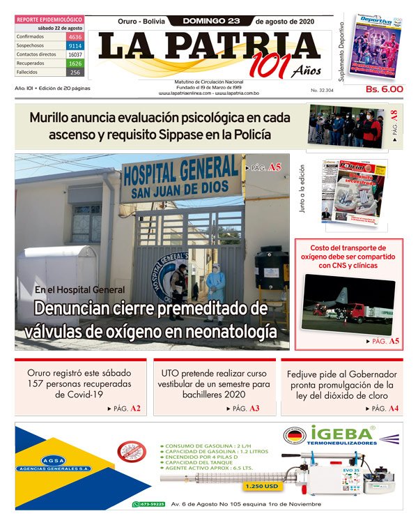 Edición PDF La Patria