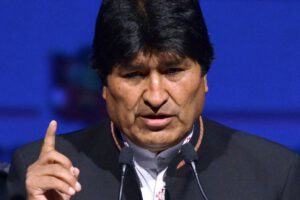 Evo Morales, expresidente de Bolivia