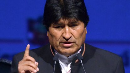 Evo Morales, expresidente de Bolivia