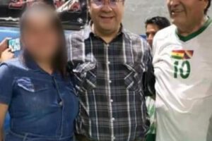 Luis Arce Catacora y Evo Morales discuten denuncias políticas