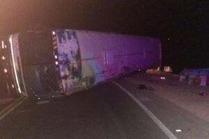 Accidente en ruta Cochabamba-Oruro
