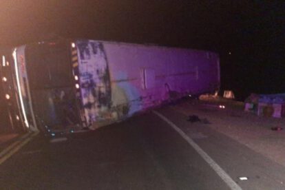 Accidente en ruta Cochabamba-Oruro