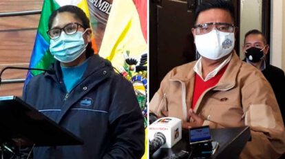 Denuncias contra Evo Morales por parte de Eva Copa y Sergio Choque