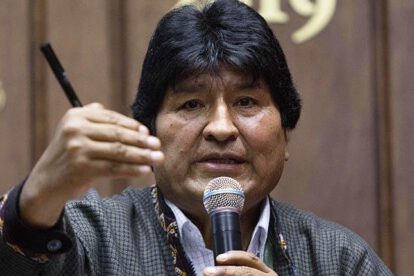 Evo Morales, expresidente del Estado