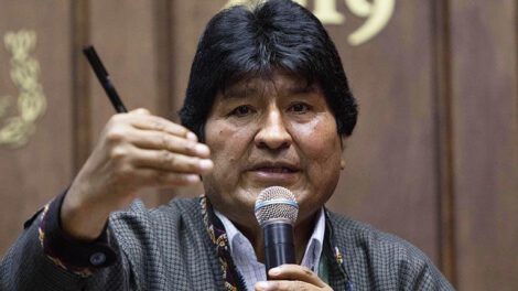 Evo Morales, expresidente del Estado