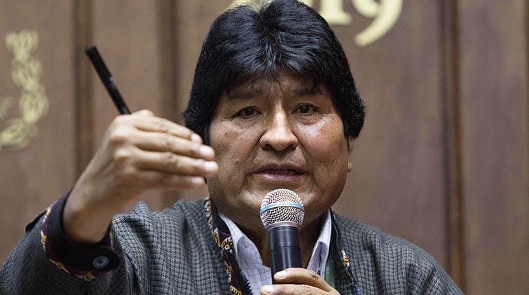 Evo Morales, expresidente del Estado