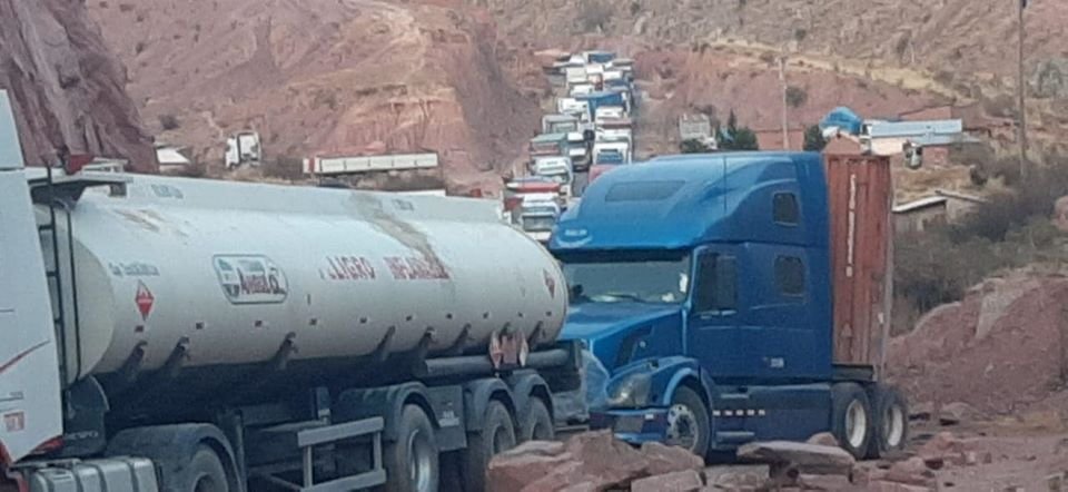 Transporte pesado querella contra promotores de movilizaciones y bloqueos