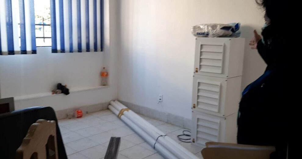 Hospital Barrios Mineros adaptado para atención de pacientes Covid-19
