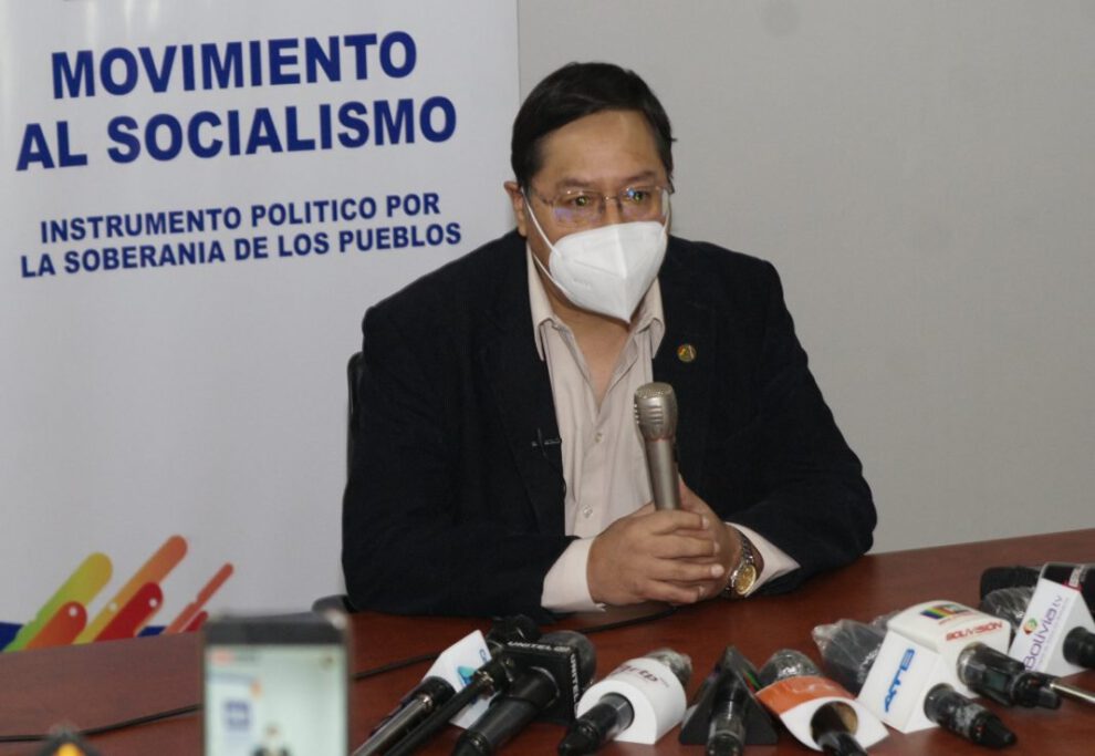 Ley del Legislativo Covid-19 exigida por Luis Arce Catacora