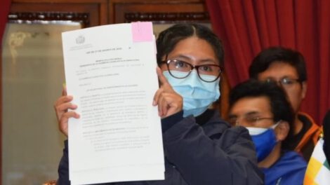 Leyes de alquileres y salud promulgadas por Eva Copa