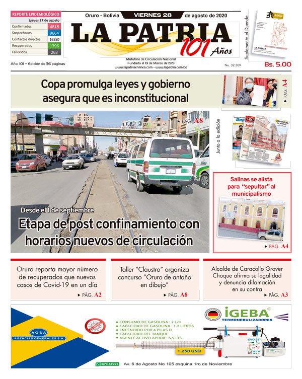 Edición PDF La Patria