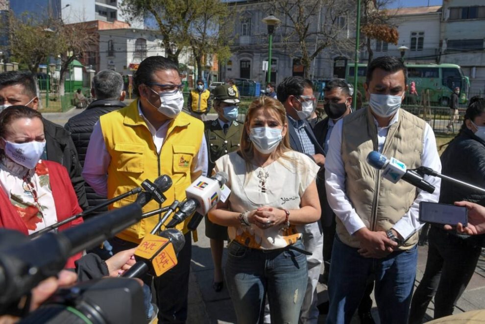 La Presidente Jeanine Áñez sobre el postconfinamiento y el coronahambre