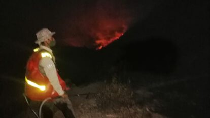 Incendio en Pocosuco Chico controlado por guardaparques