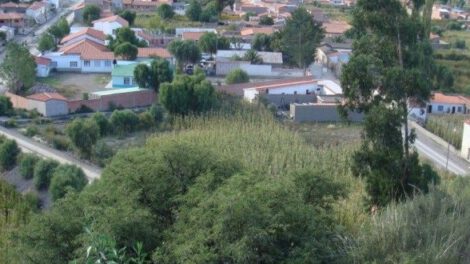 Vista del municipio de San Lucas afectado por Covid-19