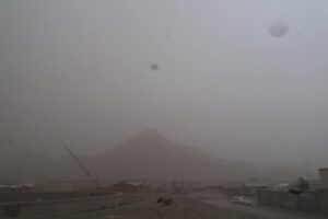Vientos en Oruro con velocidades entre 40 a 70 kilómetros por hora