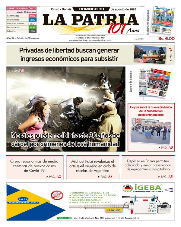 Edición PDF La Patria