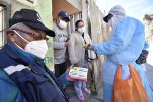 Rastrillaje sanitario Covid-19 en La Paz