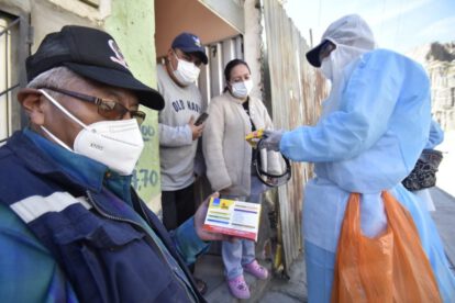Rastrillaje sanitario Covid-19 en La Paz
