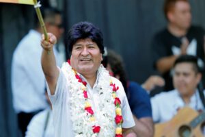 Evo Morales candidato a senador por Cochabamba