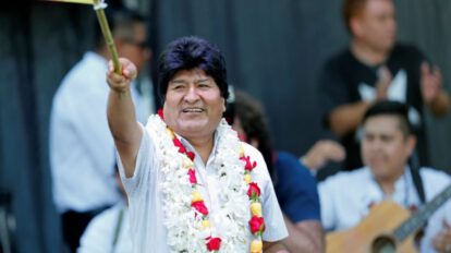 Evo Morales candidato a senador por Cochabamba