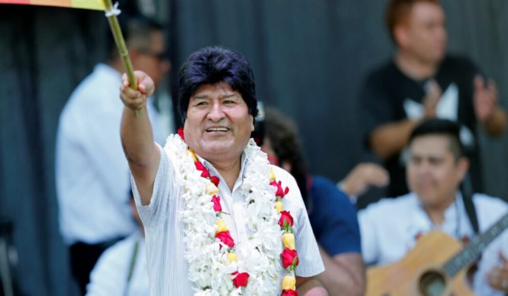 Evo Morales candidato a senador por Cochabamba