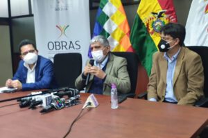 Fibra óptica en Bolivia inaugurada por Iván Arias