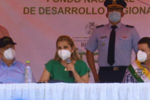 Jeanine Áñez acusada de hacer campaña en horario de trabajo