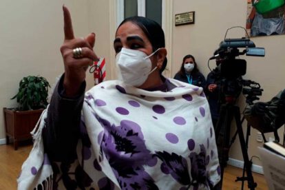 Denuncia a vocal por Evo Morales