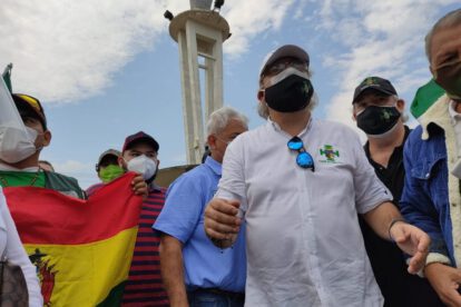 El Comité Cívico pro Santa Cruz advierte con paro cívico indefinido