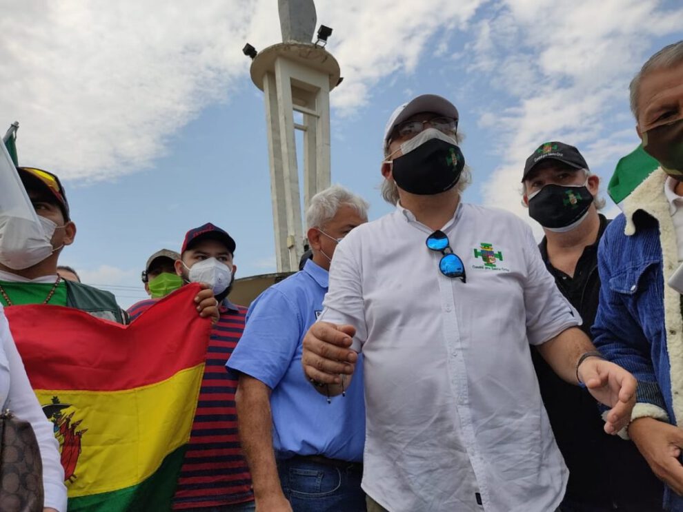 El Comité Cívico pro Santa Cruz advierte con paro cívico indefinido
