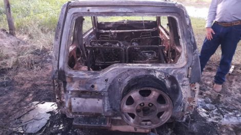 Cabo de Policía calcinado encontrado en Pailas