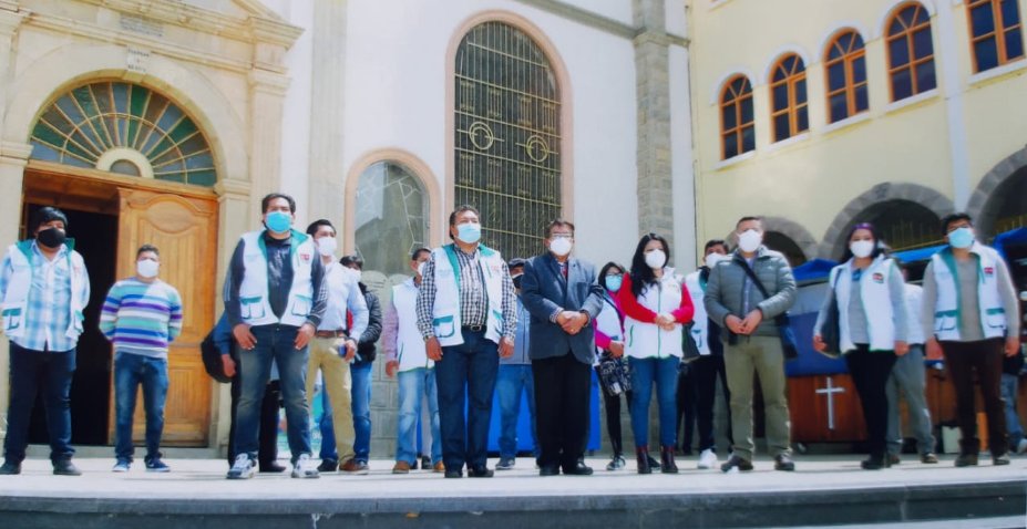 Libre 21 inicia su campaña electoral en Oruro