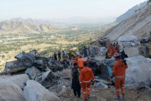 Derrumbe de mina en Pakistán