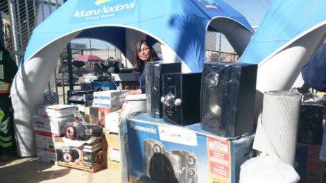 Subasta electrónica Aduana con 1.825 lotes de mercancía