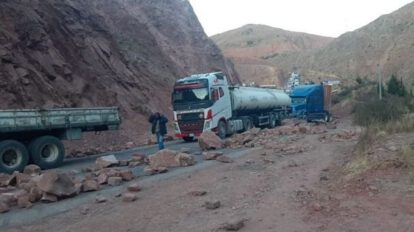 bloqueos de carreteras durante 12 días